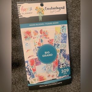 🎉 BRAND NEW 🆕 INGRID BLOOM 🌸 HAPPY PLANNER 📒 STICKERS 🌟